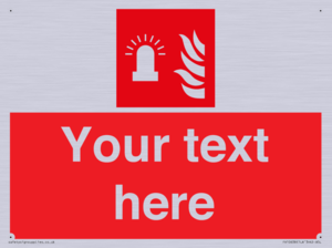 Custom Fire: Fire alarm flashing light